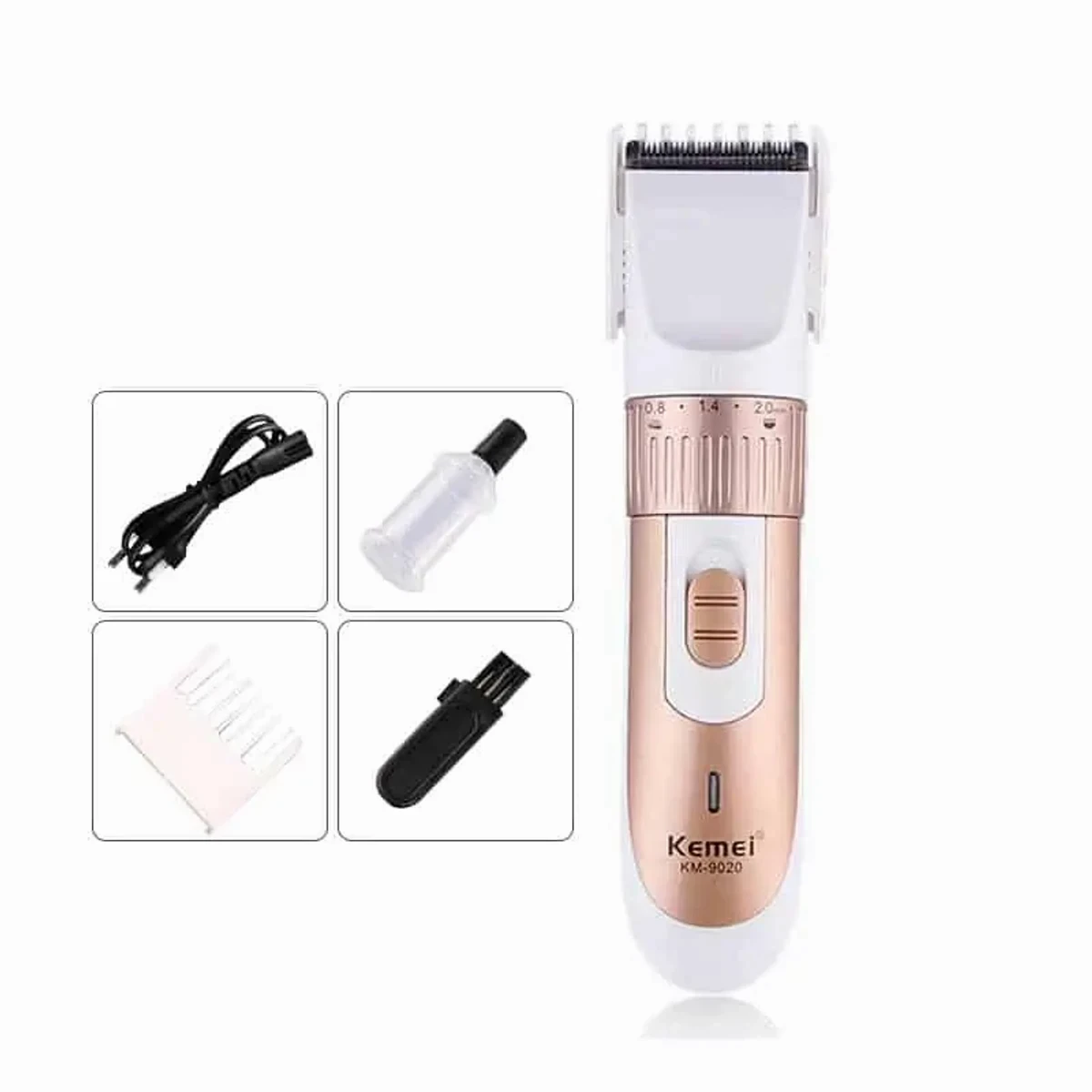 KEMEI KM-9020 RECHARGEABLE HAIR TRIMMER