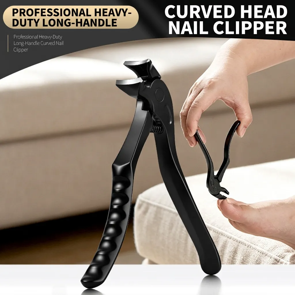 Anti-splashing Stainless Steel Elderly Nail Clippers hover