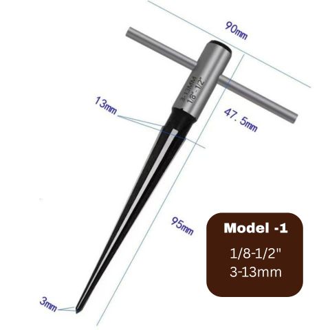 T-Handle Tapered (Model 1（1/8-1/2”/3-13mm）