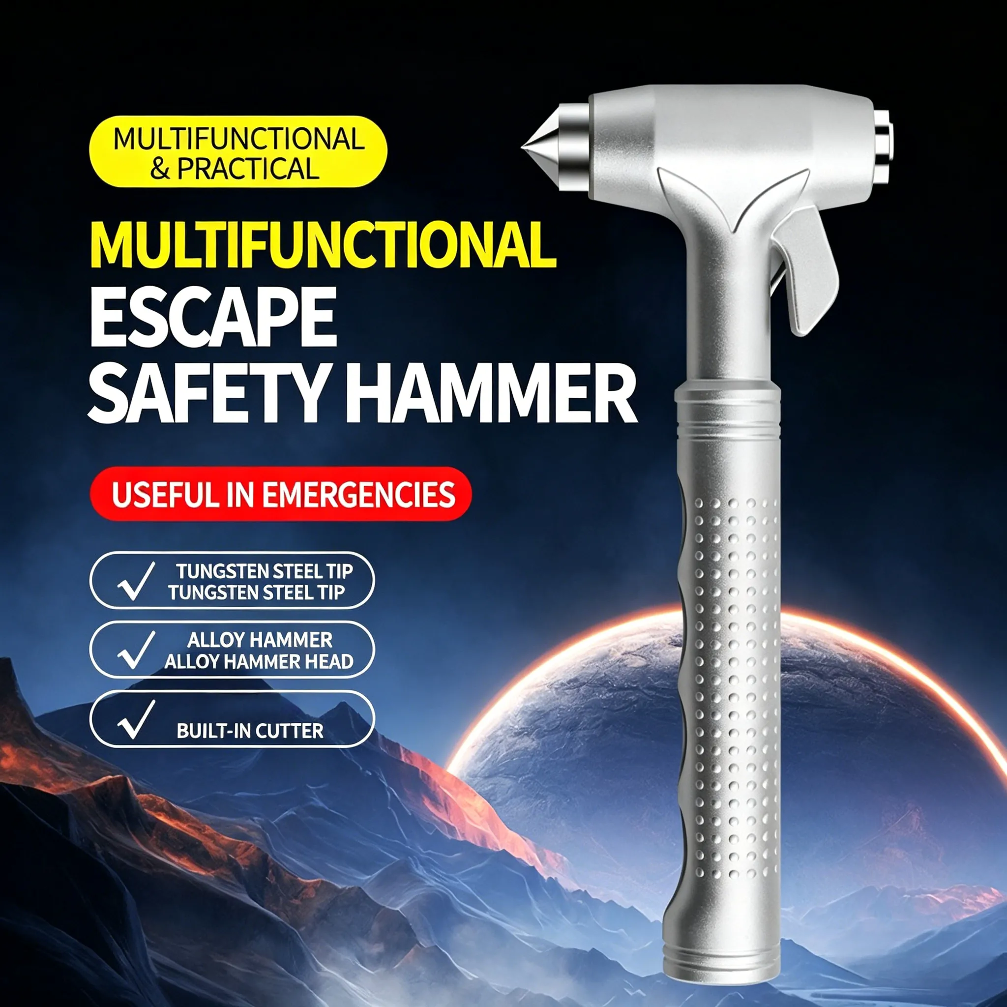 Emergency Escape Hammer